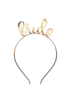 Diadeem Vrijgezellen Feest - Bride - Rosé Goud