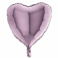 Folieballon Hart - Lila - 45 cm