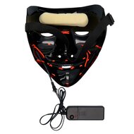 Masker Killer Smile - Voodoo met Licht - Halloween