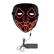 Masker Killer Smile - Voodoo met Licht - Halloween