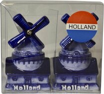 Peper & zout stel molen Delfts blauw