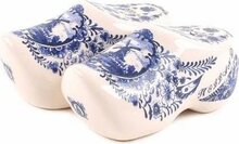 Peper & zout klompen Delfts blauw