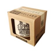 Beker Holland creme Amsterdamse fietsen