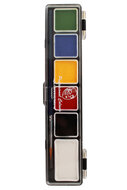 PXP Waterschmink Palet - Basis - 6 kleuren