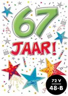 Verjaardagskaart That Funny Age - 67 jaar