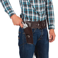 Cowboy Holster - Riem Bruin - Volwassenen