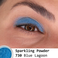 Grimas Glitters - Sparkling Powder - Blauw - 730 - 5 ml