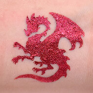 Grimas Glitters - Sparkling Powder - Donkerrood - 755 - 5 ml