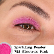 Grimas Glitters - Sparkling Powder - Fuchsia - 758 - 5 ml