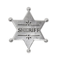 Sheriff Ketting en Ster - Cowboy en Indianen - Set 2-delig