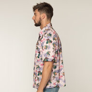 Hawaii T-shirt Flamingo - Strandfeest - Volwassenen