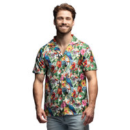 Hawaii T-shirt Tropical Dieren - Strandfeest - Volwassenen