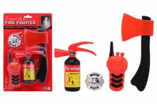 Brandweerman Set - 4-delig