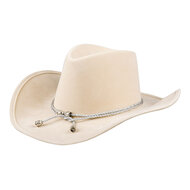 Cowboyhoed North Dakota - Suede Beige - Volwassenen