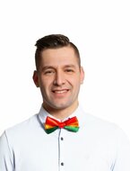 Vlinderstrikje - Carnaval - Rood-Geel-Groen - Verstelbaar