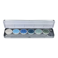 Superstar - Waterschmink Palet - Blue Lagoon - 6 kleuren