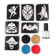 Grimas Set - Glittertattoo - Prinses