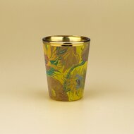 Shotglas - Zonnebloemen van Gogh - Goudfolie