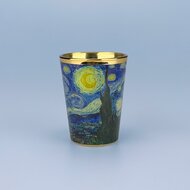 Shotglas - Starry Night van Gogh - Goudfolie
