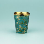 Shotglas - Amandelbloesem van Gogh - Goudfolie