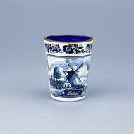 Shotglas - Holland Molen Delftsblauw
