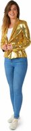 Opposuits Jasje Goud - Sequins Gold Colbert - Dames