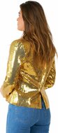 Opposuits Jasje Goud - Sequins Gold Colbert - Dames