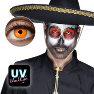 Kleurlenzen fashion UV Oranje jaarlenzen