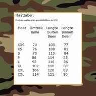 Leger broek camouflage volwassenen