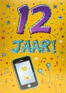 Verjaardagskaart - That funny Age - 12 jaar - met Envelop