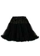 Petticoat Cabaret - met Strik - Zwart - Volwassenen