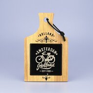 Kaasplank keramiek Holland zwart