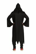 Magere Hein Kostuum - Grim Reaper - Zwart - Volwassenen