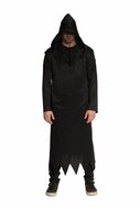 Magere Hein Kostuum - Grim Reaper - Zwart - Volwassenen