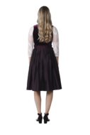 Dirndl Jurkje Deluxe - Velvet Jacquard - Aubergine - Dames