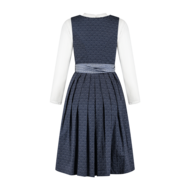 Dirndl Jurkje Landhuis - Jacquard - Donkerblauw-Lichtblauw - Dames