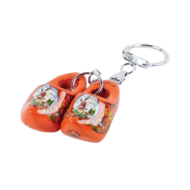 Sleutelhanger Souvenir - Klomp Dubbel - Oranje