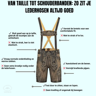 Lederhosen donkerbruin
