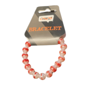 Halloween Parel Armband - Wit Met Bloed