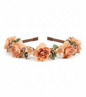 Dirndl haarband beige-groen