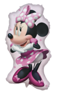 Folieballon - Minnie Mouse Full Body - 89 cm - Helium- en Luchtvulling