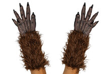 Weerwolf Handschoenen - Halloween Harige Wolf - Volwassenen