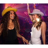 Cowboyhoed Charly Goud - Fout Feest - Volwassenen 