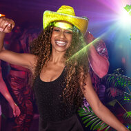 Cowboyhoed Charly Goud - Fout Feest - Volwassenen 