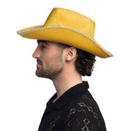 Cowboyhoed Charly Goud - Fout Feest - Volwassenen 