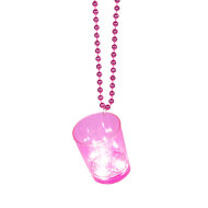 Shotglas Ketting met Licht - 18+ Drink Glas - LED Assorti