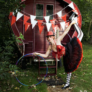 Halloween Panty - Jester - Zwart-Wit