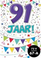 Verjaardagskaart - That Funny Age - 91 jaar - met Envelop