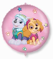 Folieballon - Paw Patrol Skye en Everst - 45 cm - Helium- en Luchtvulling