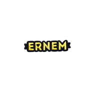 026 Embleem - Ernem Goud - Recht - 8 cm